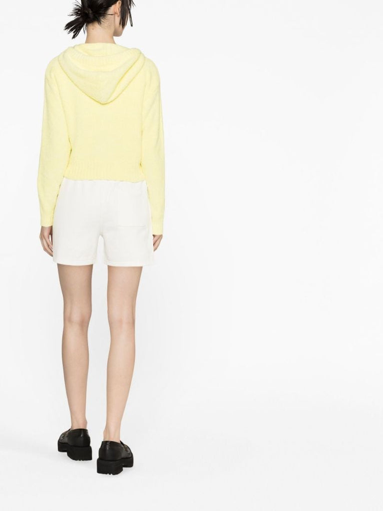 White Casa Way Track Shorts