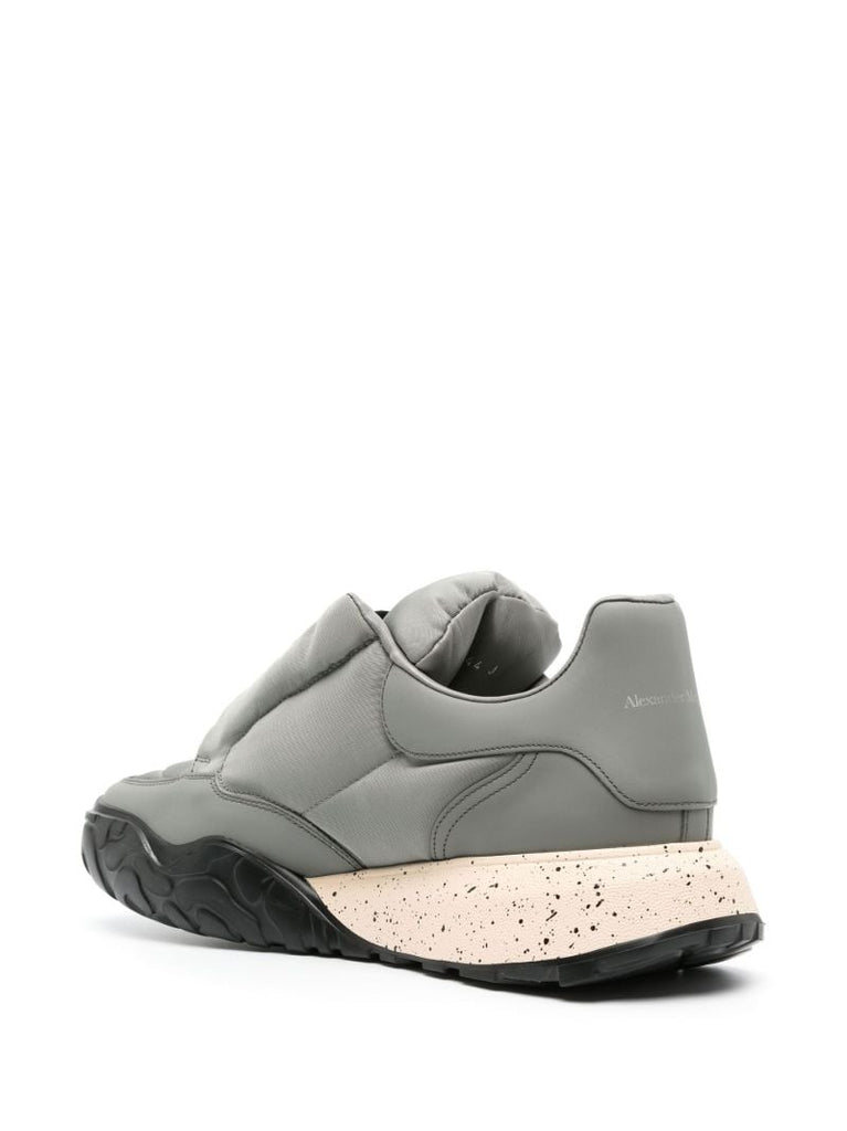 Grey Court Quilted Sneakers