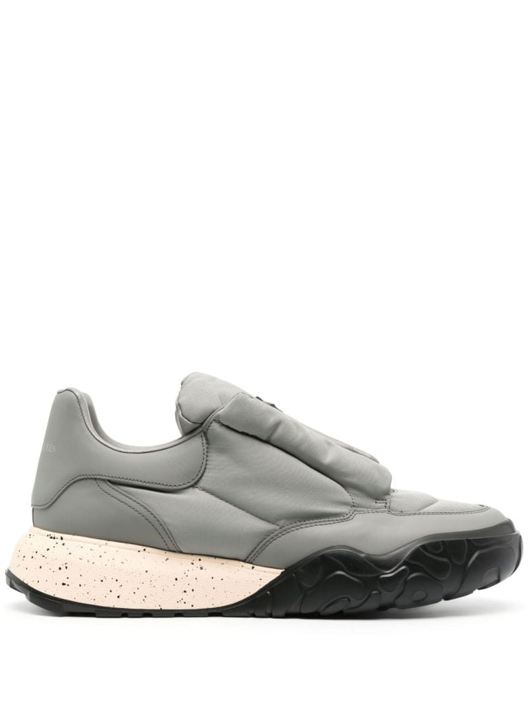 Grey Court Quilted Sneakers