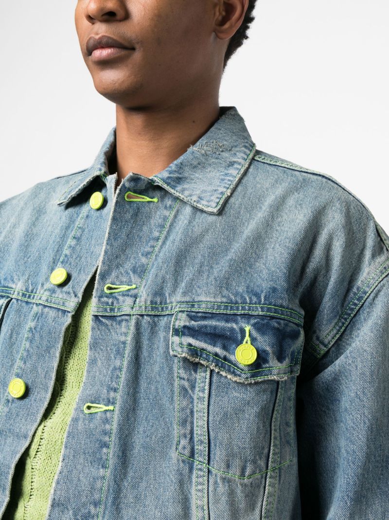 Blue Washed Denim Jacket