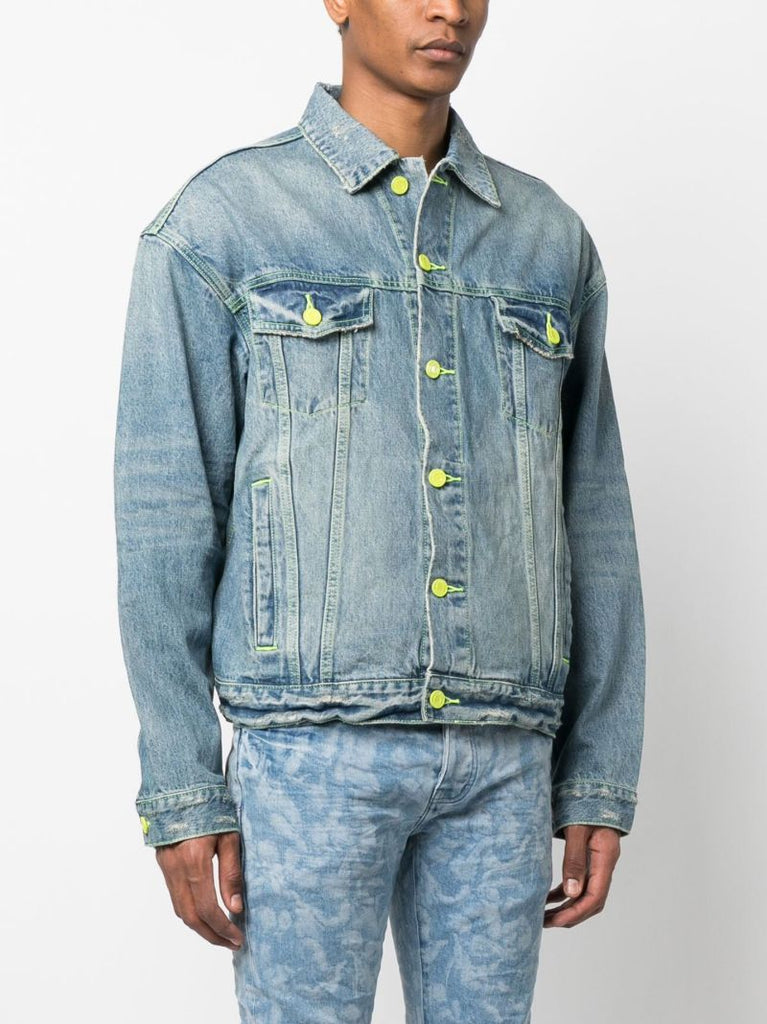 Blue Washed Denim Jacket