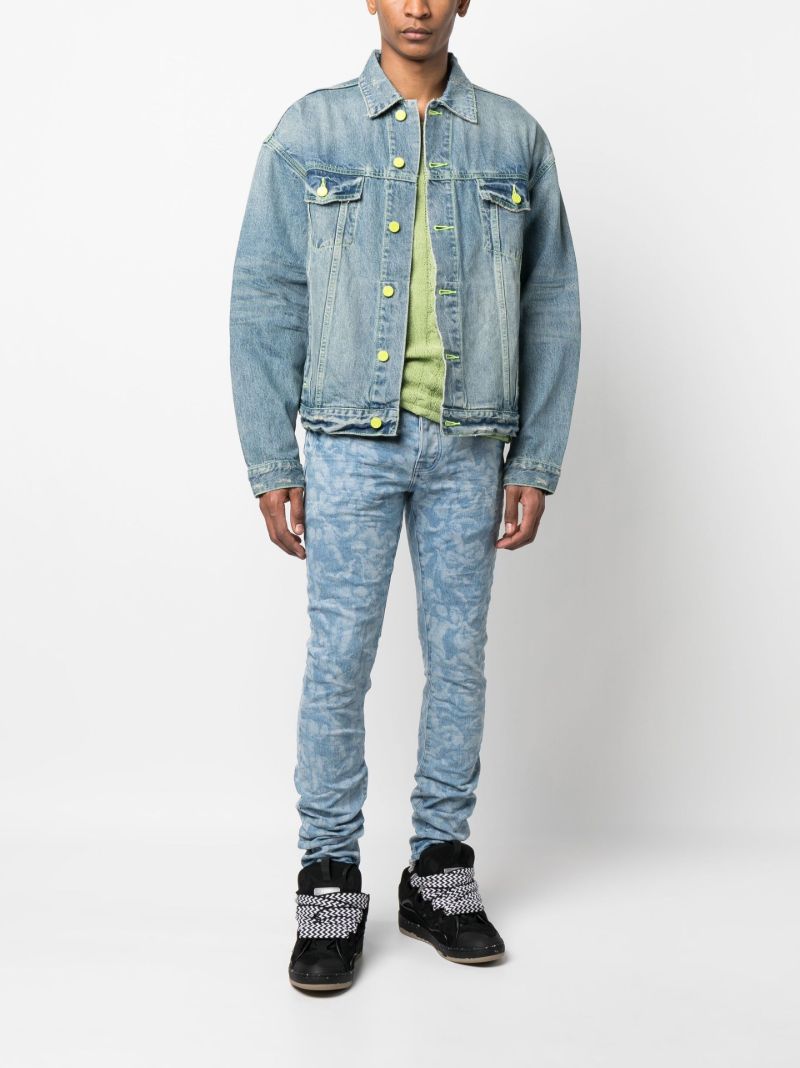 Blue Washed Denim Jacket