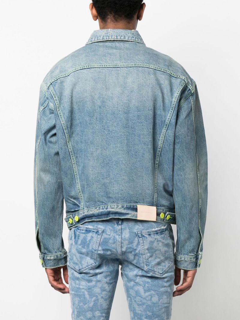 Blue Washed Denim Jacket