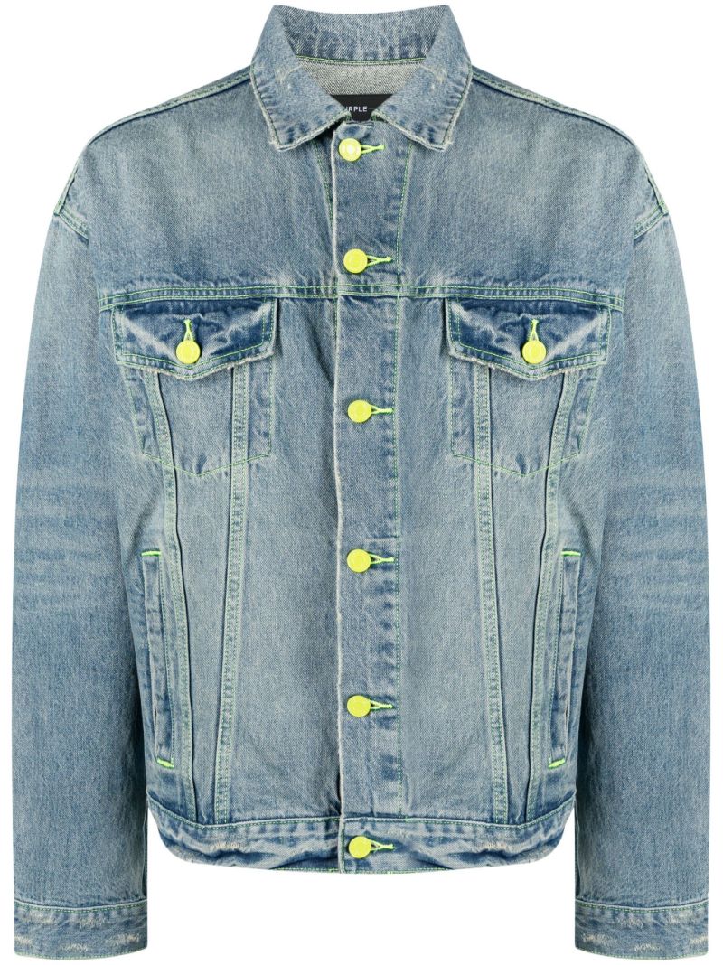 Blue Washed Denim Jacket