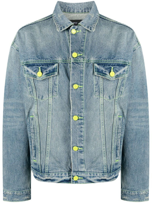 Blue Washed Denim Jacket