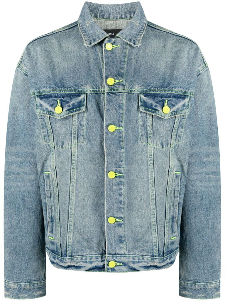 Blue Washed Denim Jacket