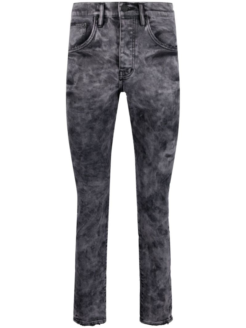Black Faded Skinny Jeans