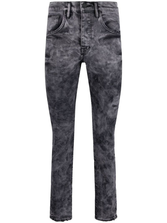 Black Faded Skinny Jeans