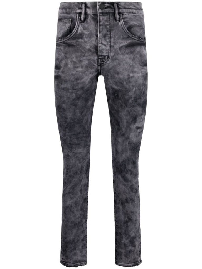 Black Faded Skinny Jeans