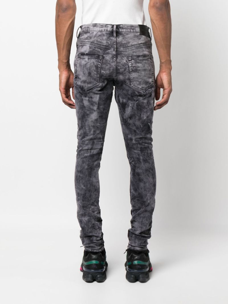 Black Faded Skinny Jeans
