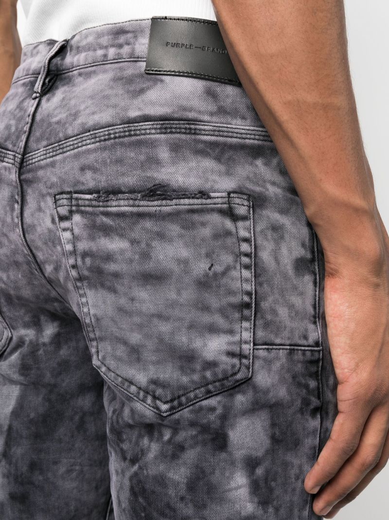 Black Faded Skinny Jeans