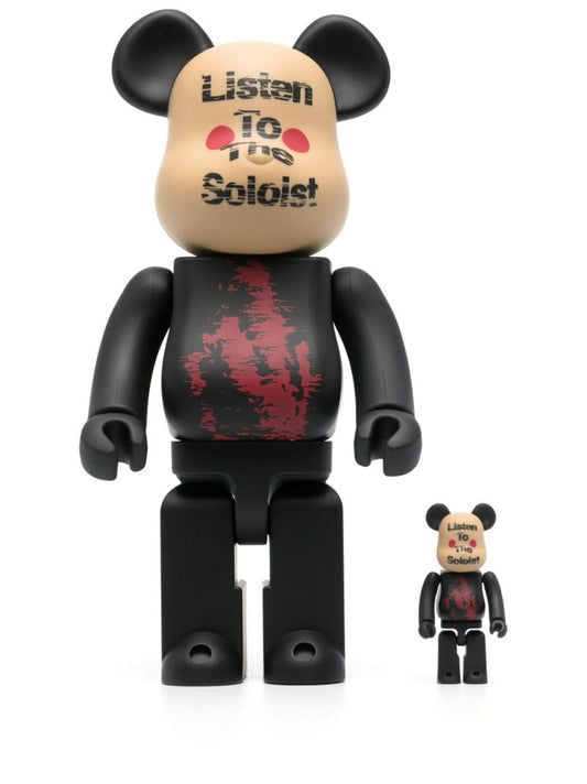 Black Be@rbrick Takahiromiyashitathesoloist. Pause=play 100% and 400% Set