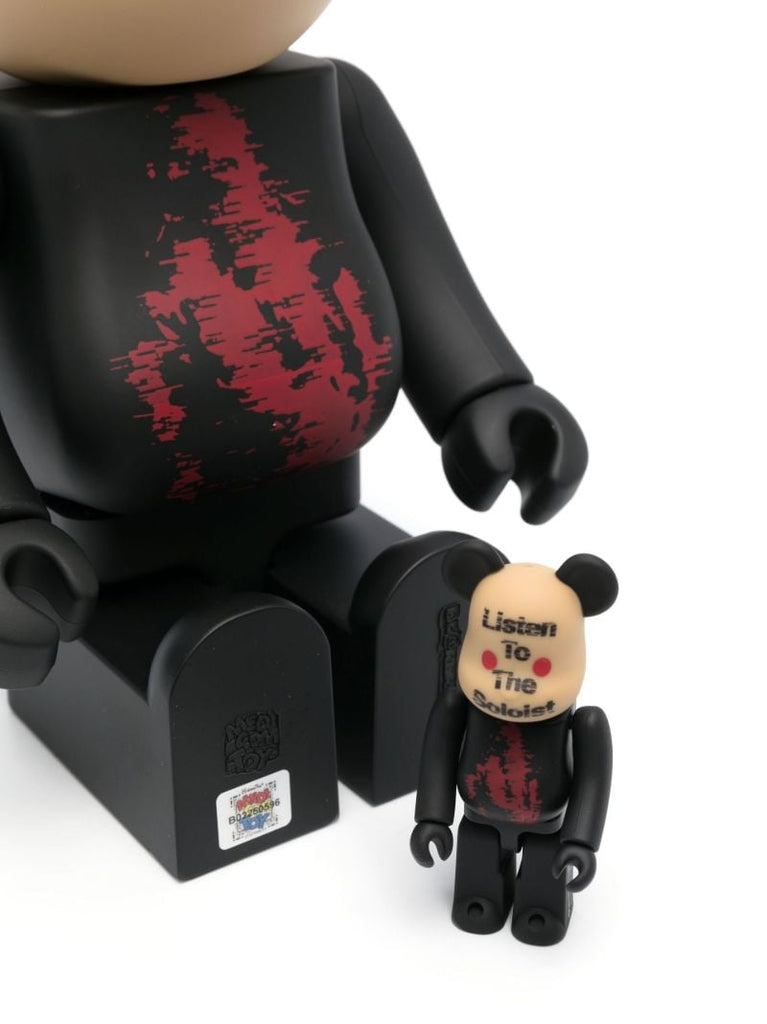 Black Be@rbrick Takahiromiyashitathesoloist. Pause=play 100% and 400% Set