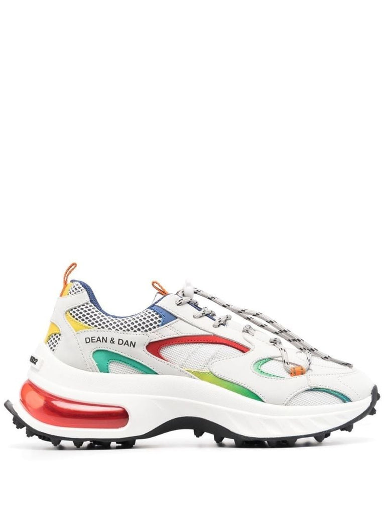 White Bubble Low-top Sneakers