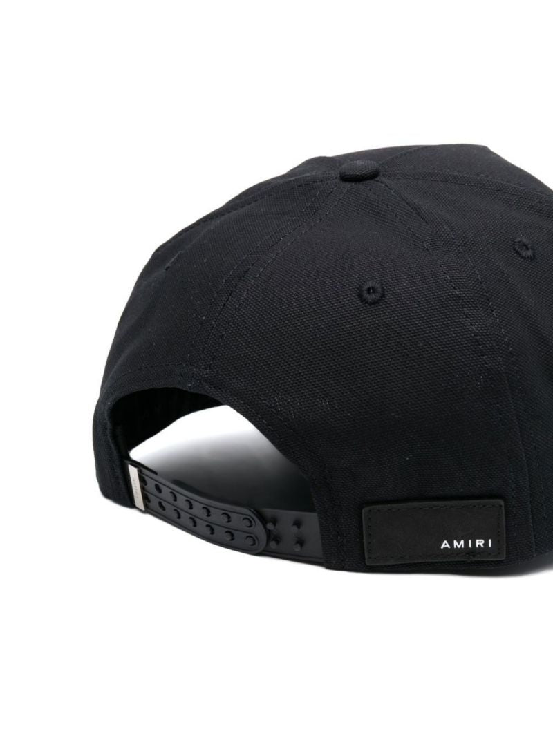 Black M.a. Cotton Baseball Cap