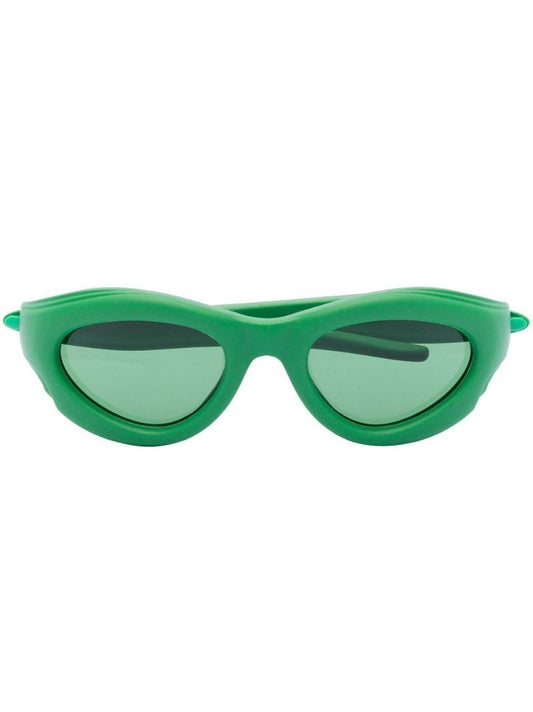 Green Sport Cat Eye Sunglasses