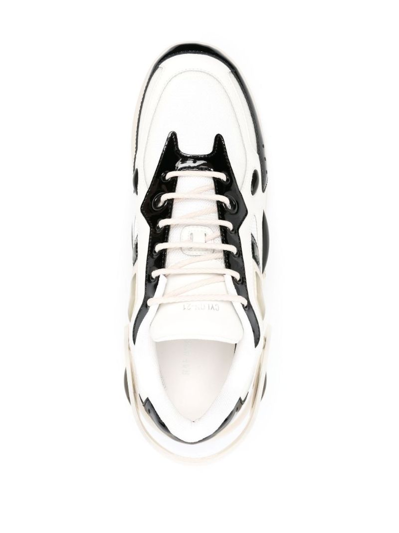 White Cylon 21 Leather Sneakers