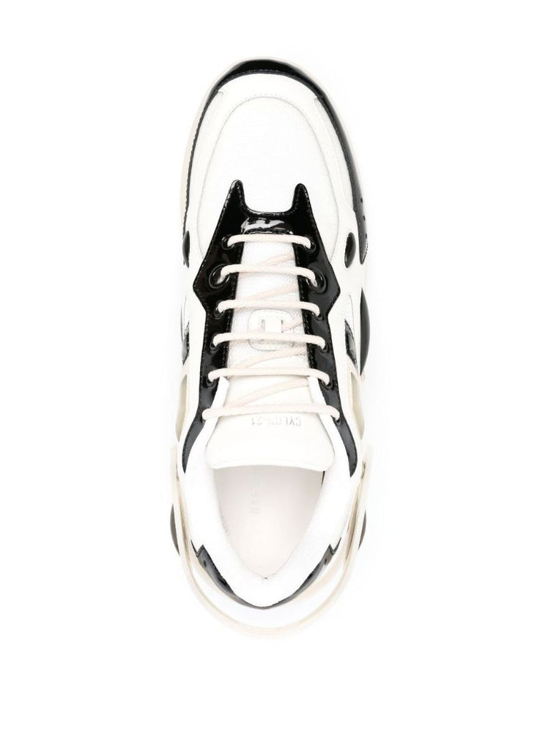 White Cylon 21 Leather Sneakers