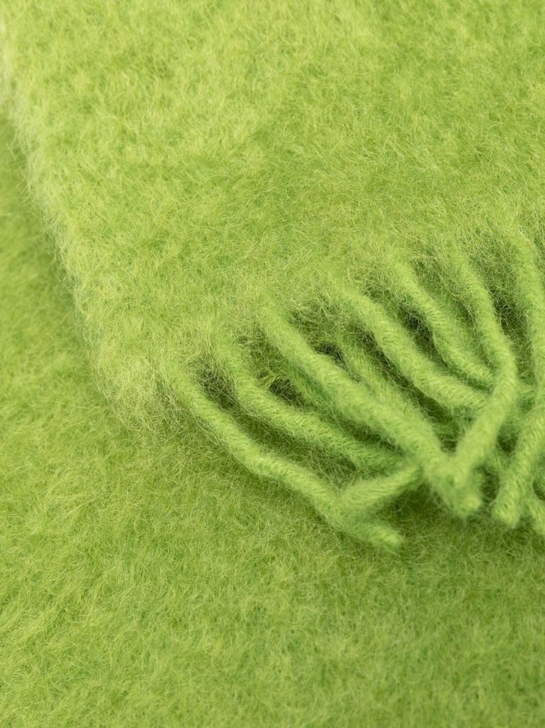 Green Logo Patch Scarf