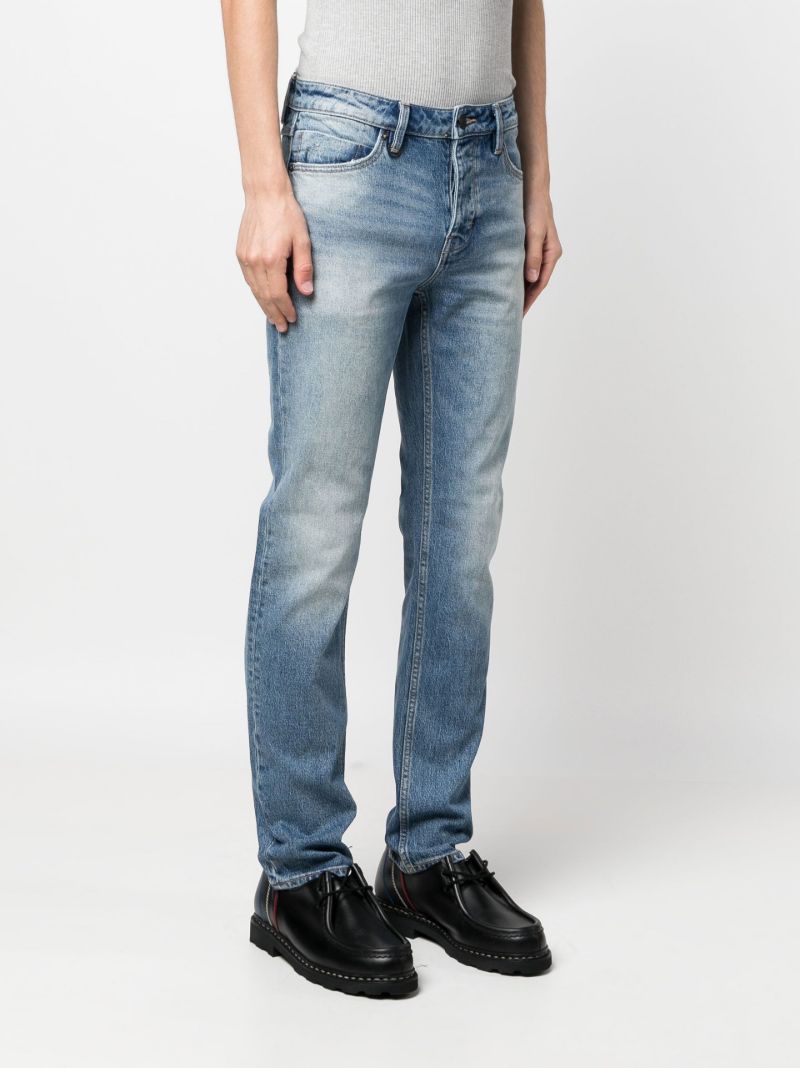 Blue Basquiat Ray Straight-leg Jeans