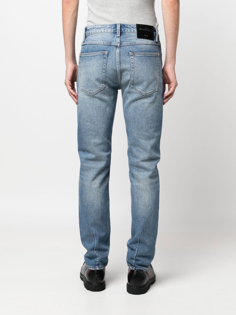 Blue Basquiat Ray Straight-leg Jeans