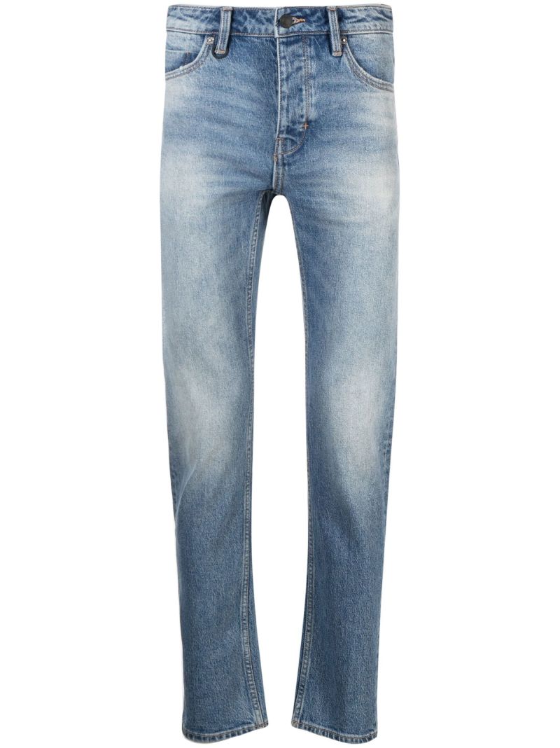 Blue Basquiat Ray Straight-leg Jeans