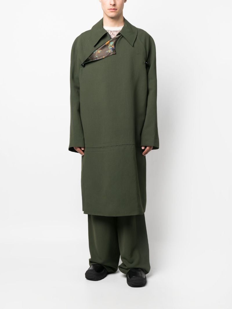 Green Double-breasted Coat
