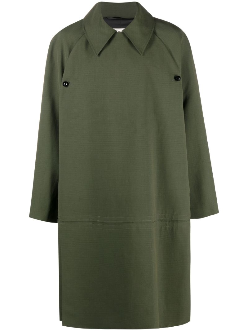 Green Double-breasted Coat
