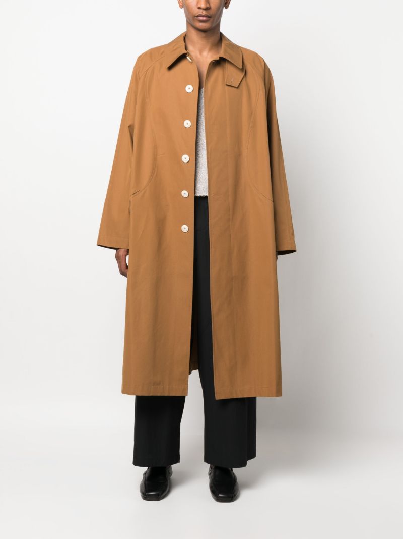 Neutral Takeshi Cotton Coat