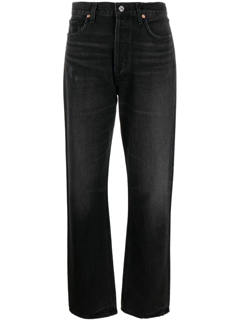 Black Eva Relaxed Baggy Jeans