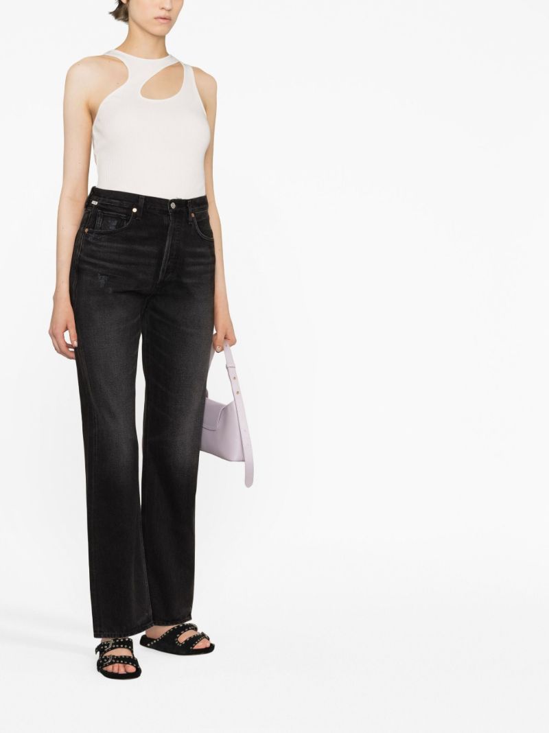Black Eva Relaxed Baggy Jeans