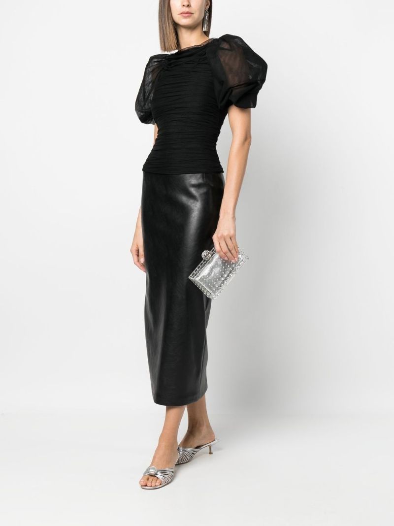 Silver Tequilla Crystal Clutch Bag