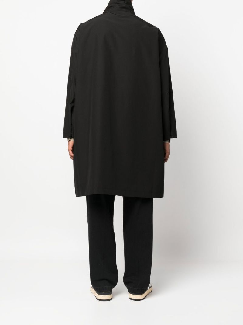 Black Johnston Trench Coat