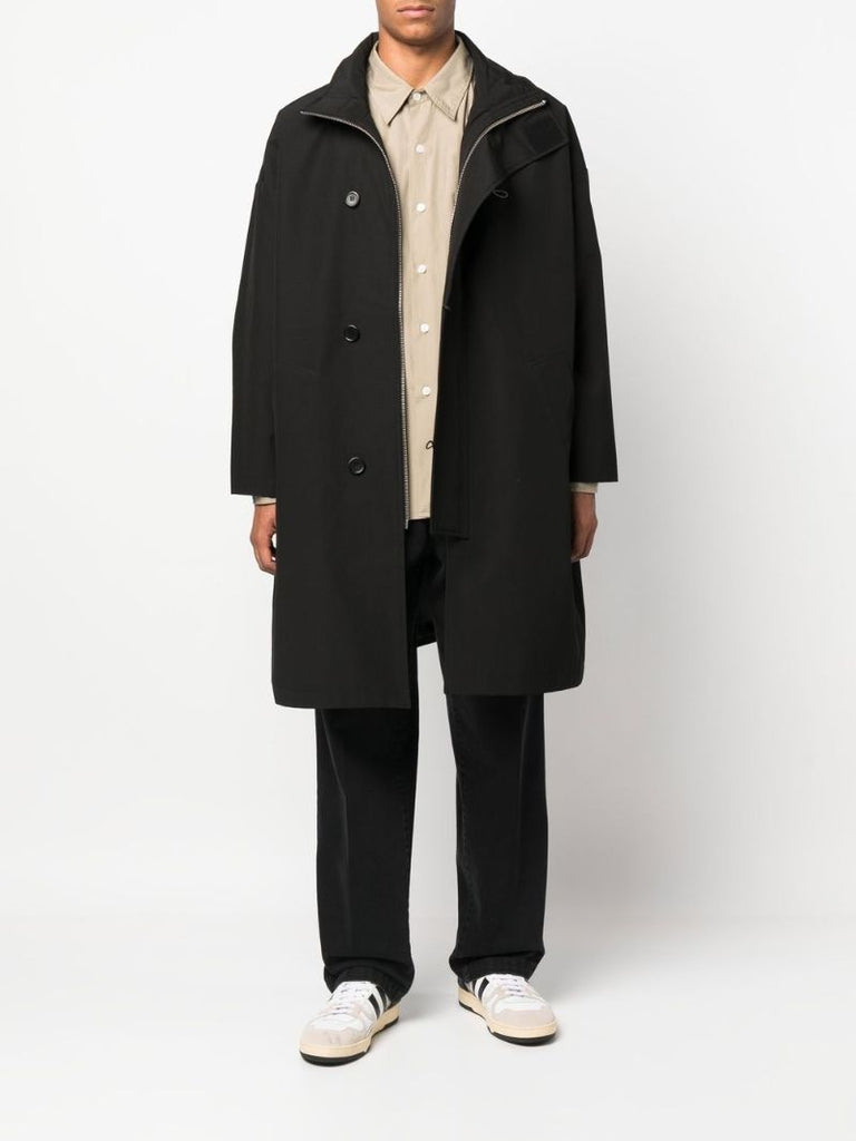 Black Johnston Trench Coat