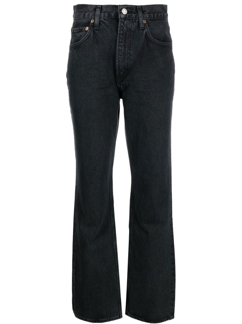 Black Vintage High-rise Bootcut Jeans