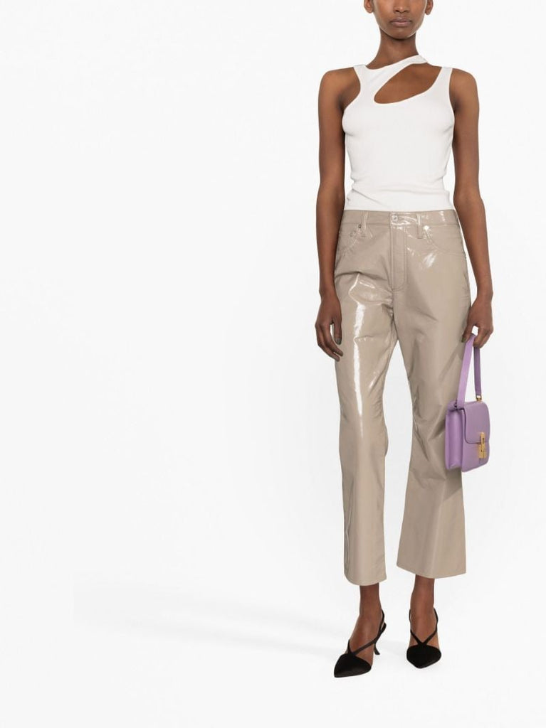 Neutral Isola Cropped Trousers