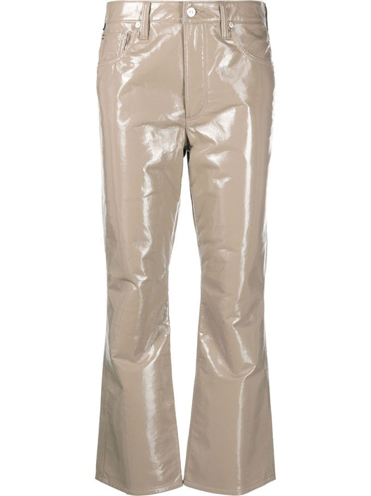 Neutral Isola Cropped Trousers