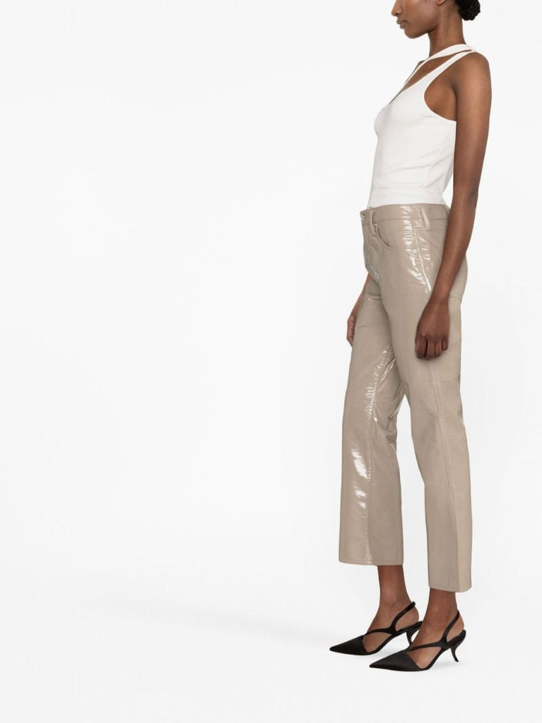 Neutral Isola Cropped Trousers