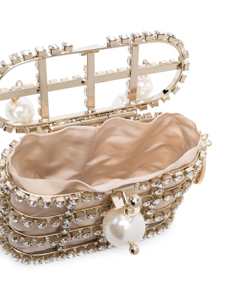 Neutral Holli Crystal Mini Bag