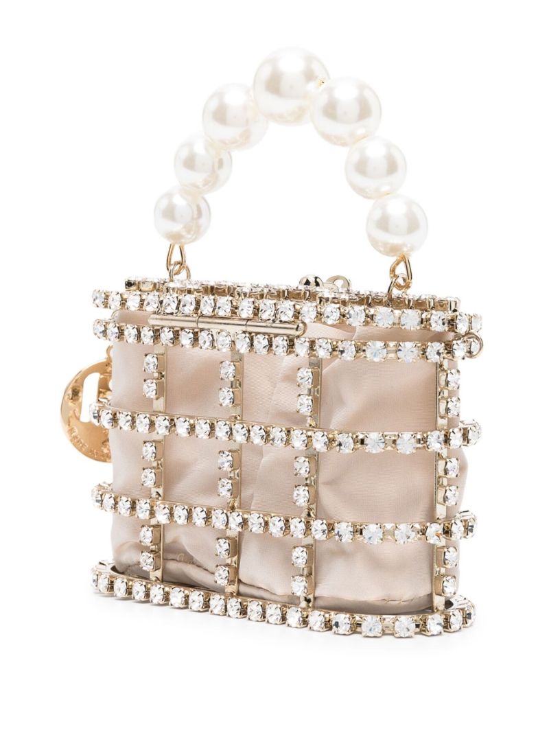 Neutral Holli Crystal Mini Bag