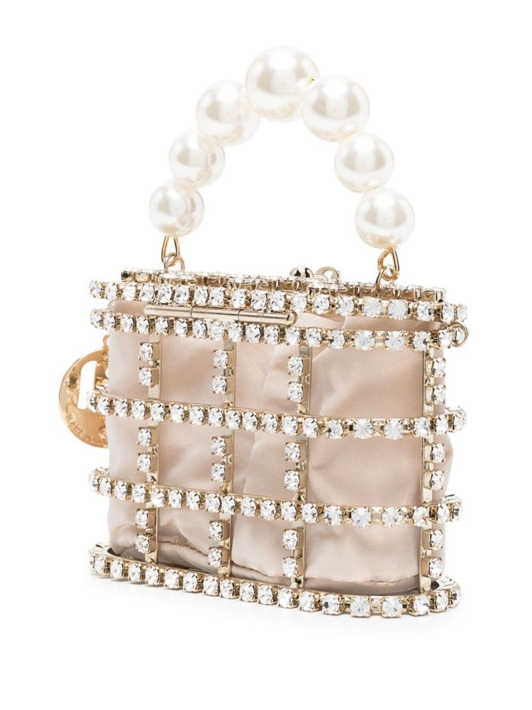 Neutral Holli Crystal Mini Bag