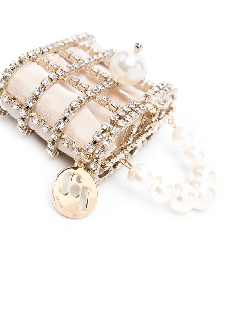 Neutral Holli Crystal Mini Bag