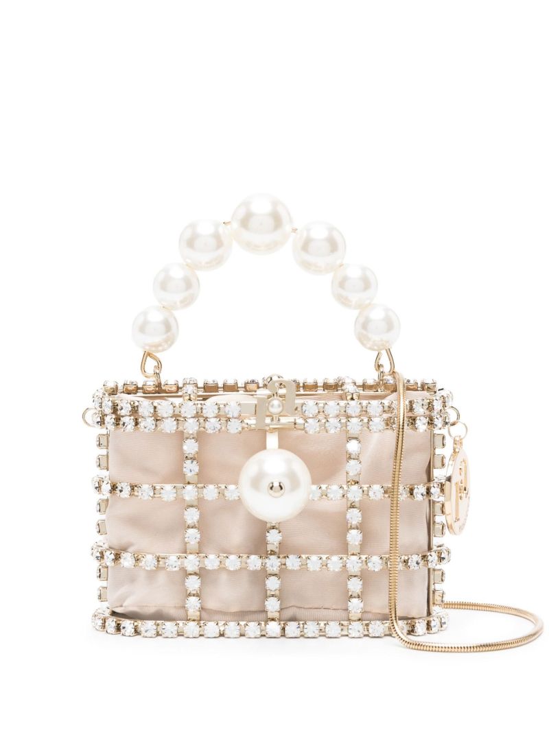 Neutral Holli Crystal Mini Bag