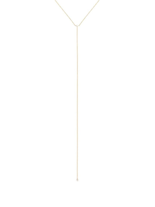 14k Yellow Gold Diamond Necklace