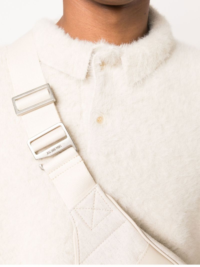 White Le Polo Neve Knit Sweater