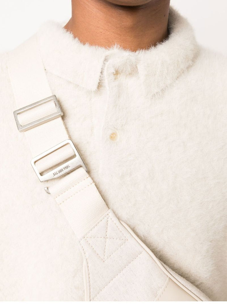 White Le Polo Neve Knit Sweater