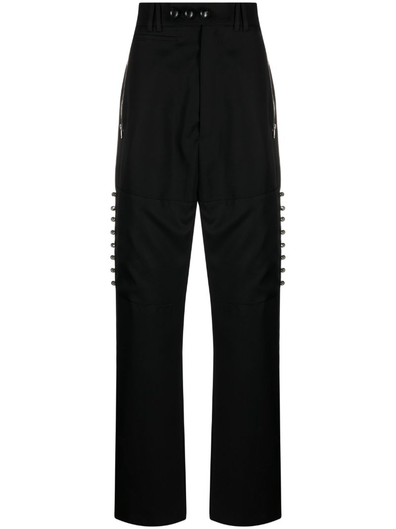 Black Hedar Wide-leg Trousers