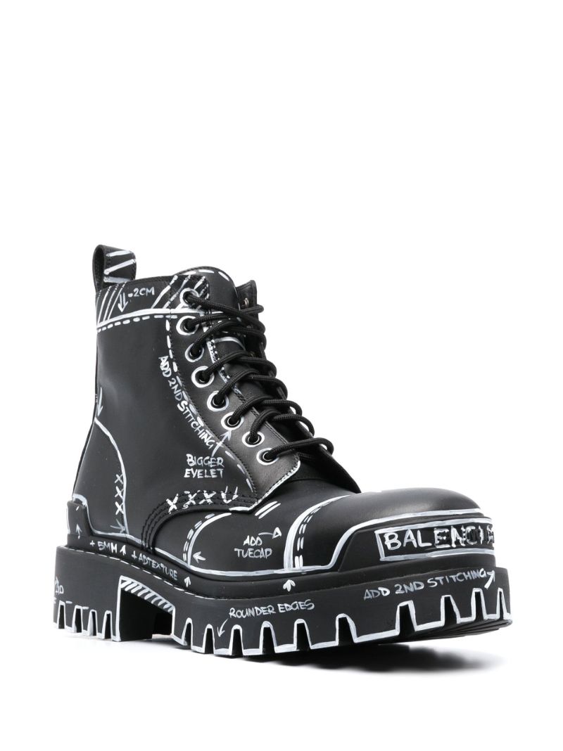 Black Strike 30 Combat Boots