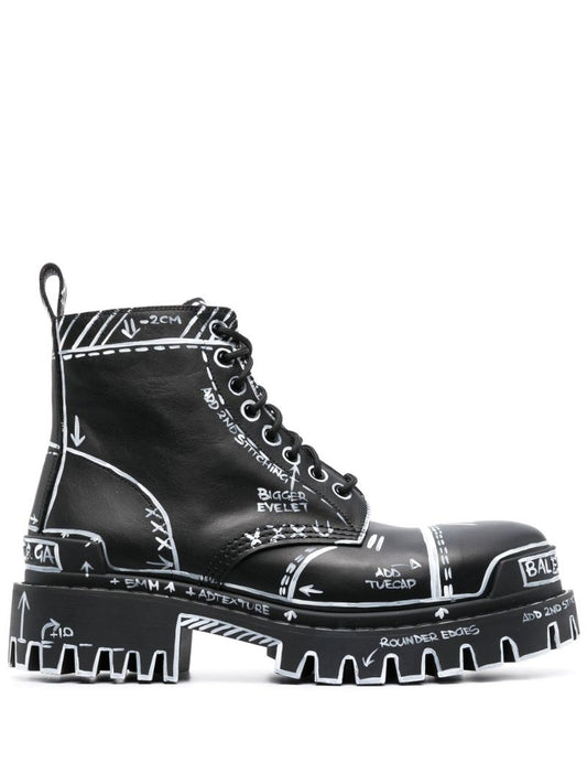 Black Strike 30 Combat Boots
