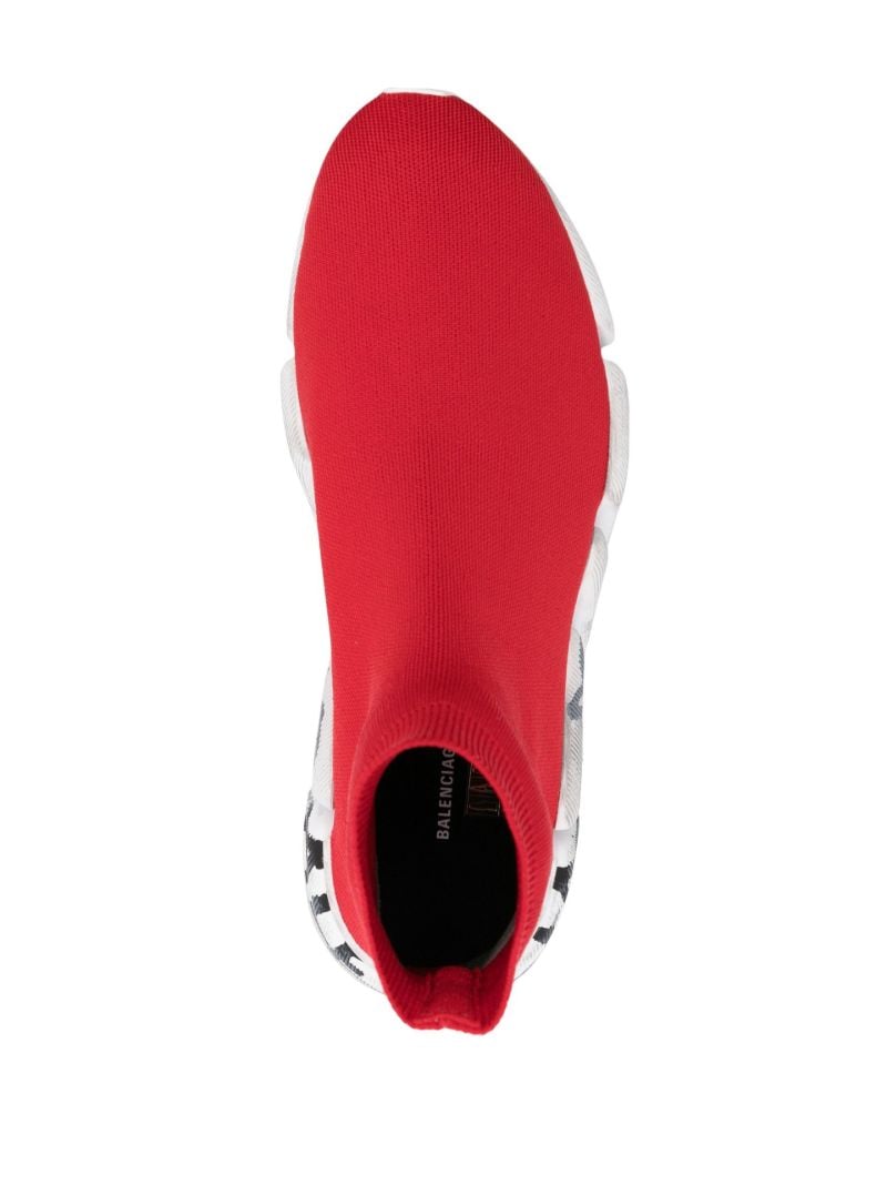 Red Speed 2.0 Sock Sneakers
